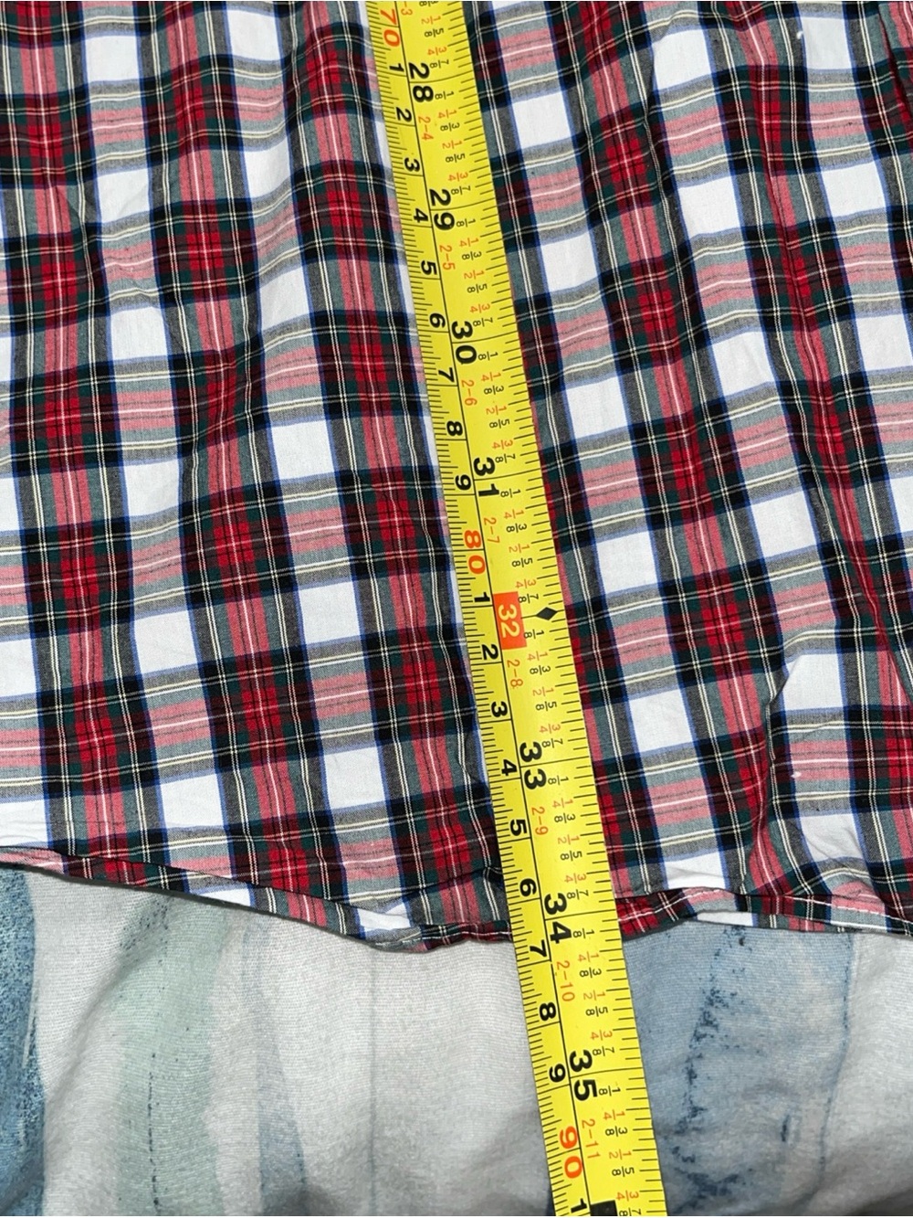 Brooks Brothers Red, White & Black Plaid Button-Down Shirt W/pocket 2XLT - Picture 7 of 7